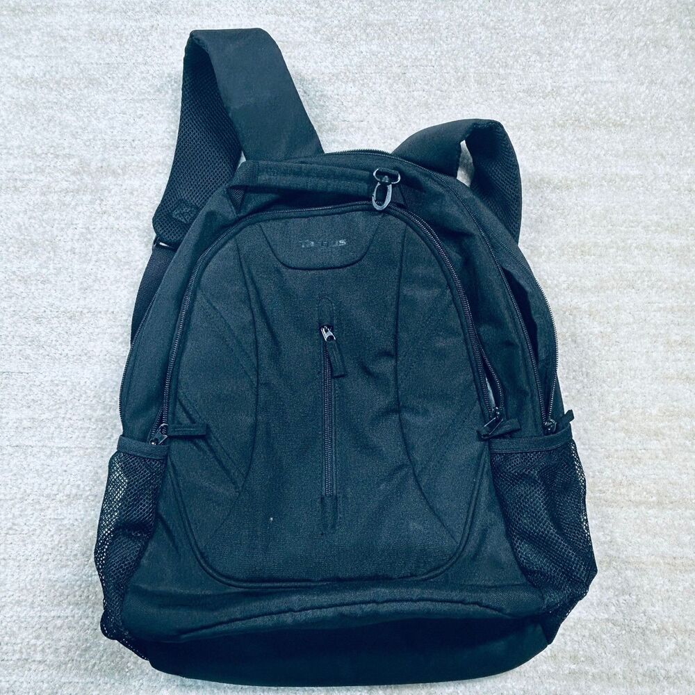 Targus Backpack Unisex Black Laptop School Travel Organizer Durable TSB710US-70